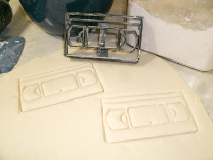 VHS Video Tape Cassette VCR Detailed Cookie Cutter Made In USA PR2012