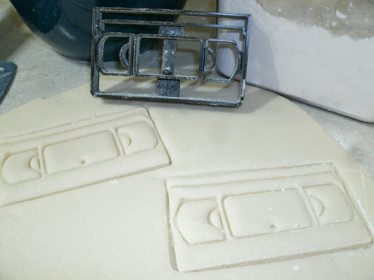 VHS Video Tape Cassette VCR Detailed Cookie Cutter Made In USA PR2012