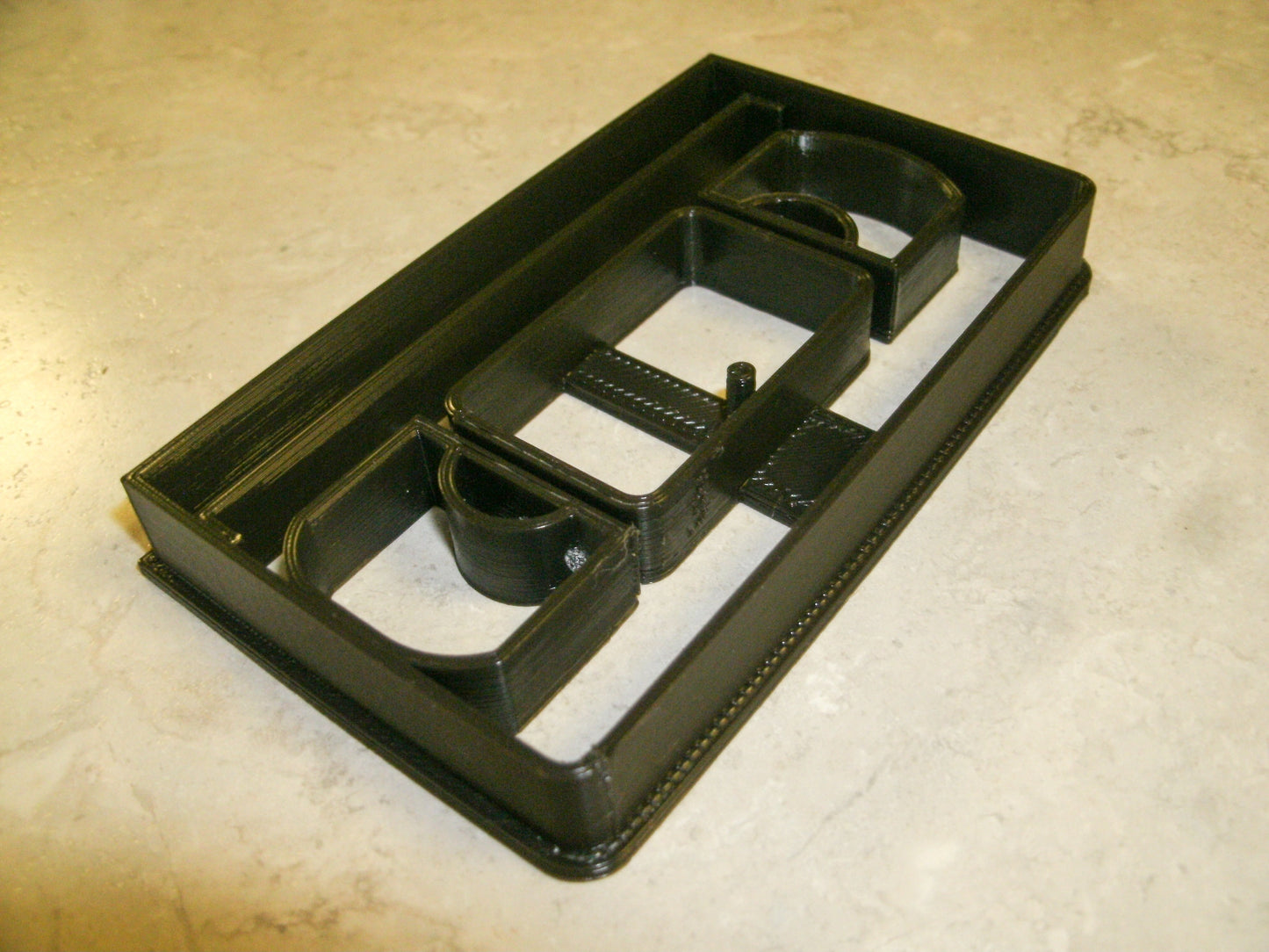 6x VHS Video Tape Fondant Cutter Cupcake Topper 1.75 IN USA FD2012
