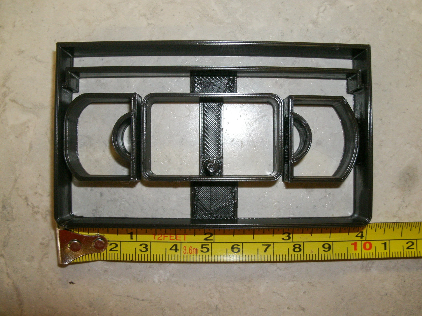 VHS Video Tape Cassette VCR Detailed Cookie Cutter Made In USA PR2012