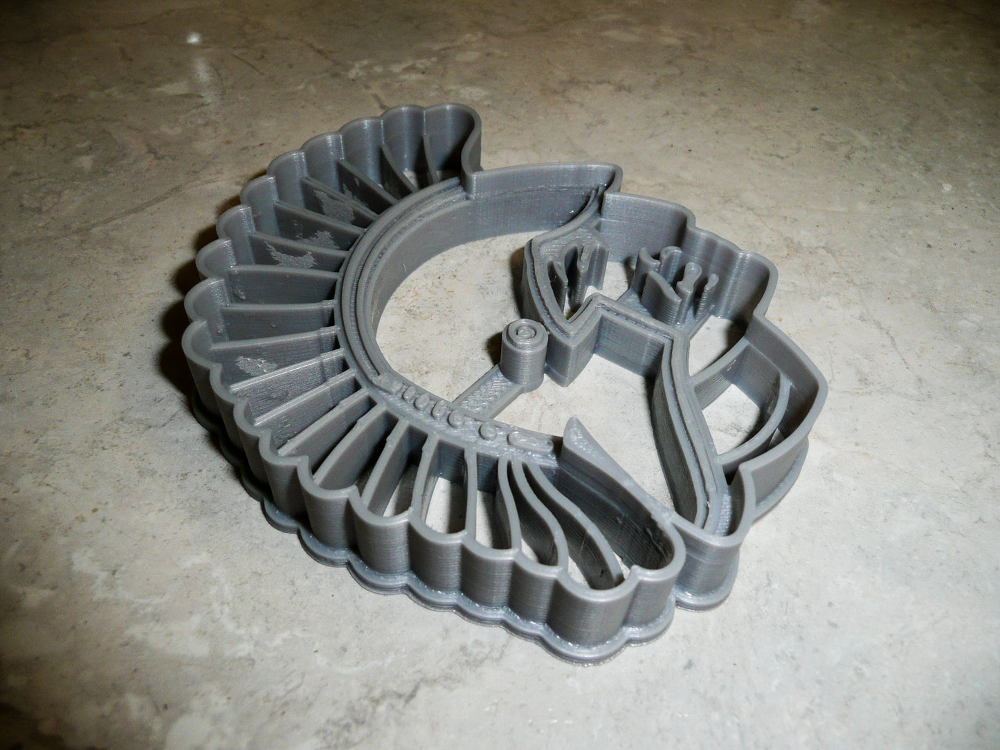 6x Trojans Spartan Fondant Cutter Cupcake Topper 1.75 IN USA FD935