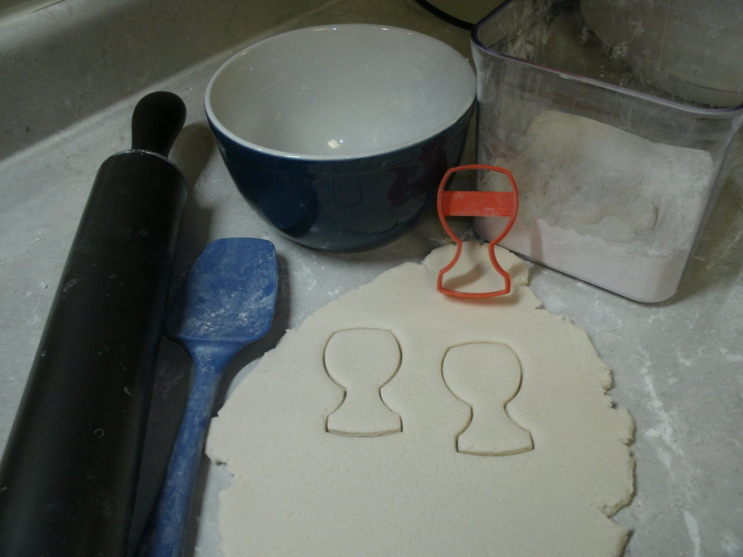 Wine Glass Stemware Champagne Cookie Cutter Made In USA PR766