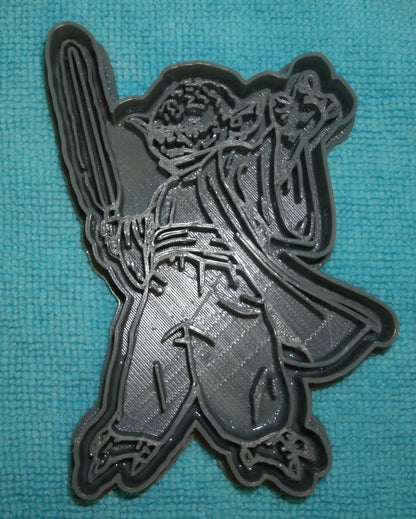 Yoda Puppet Star Wars Movie Character Cookie Cutter Made In USA PR748