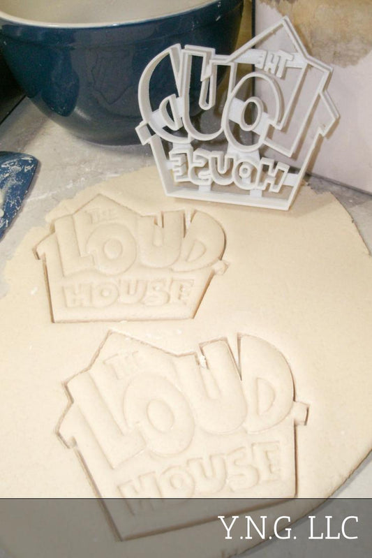 The Loud House Logo Animated Cartoon Cookie Cutter Made In USA PR2238