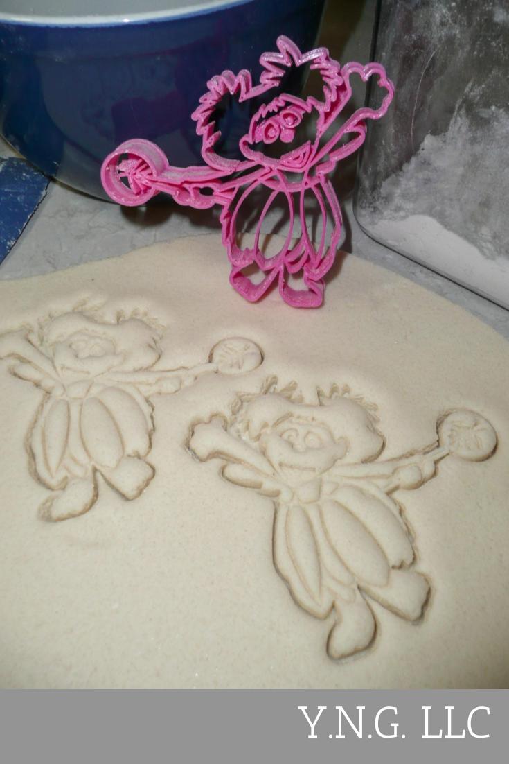 Abby Cadabby Fairy Sesame Street Muppet Cookie Cutter Made In USA PR2015