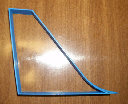 Airplane Tail Fin Vertical Stabilizer Cookie Cutter Made In USA PR602