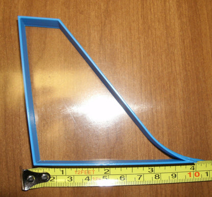 Airplane Tail Fin Vertical Stabilizer Cookie Cutter Made In USA PR602