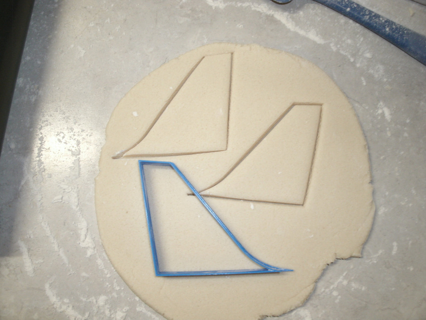 Airplane Tail Fin Vertical Stabilizer Cookie Cutter Made In USA PR602