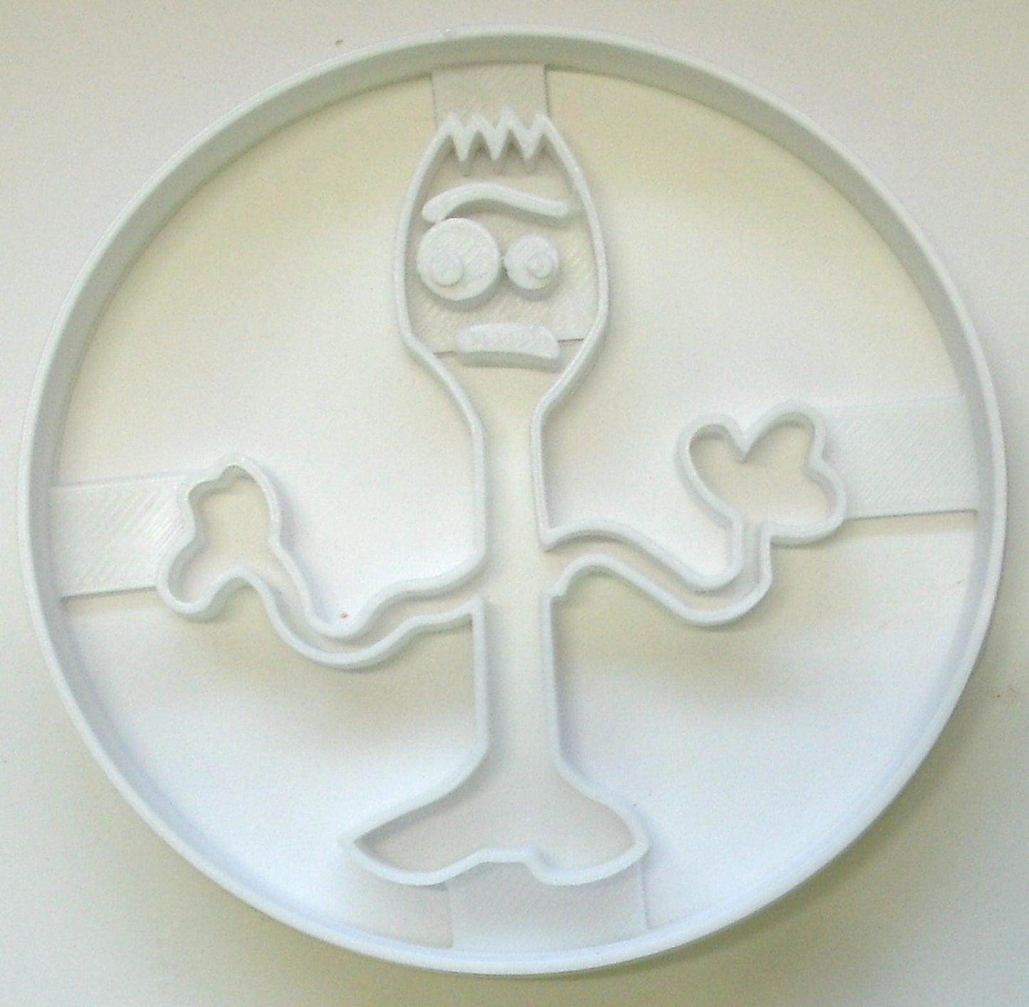 Forky from Toy Story Cartoon Movie Character Cookie Cutter Made In USA PR2836