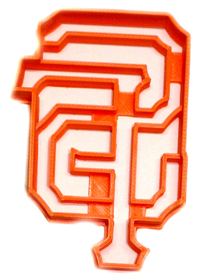 San Francisco Giants SF Logo MLB Baseball Cookie Cutter Made In USA PR2586