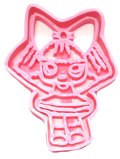 Diva Glitter Detailed Surprise Doll Series Cookie Cutter Made In USA PR2429