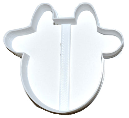 Goat Face Horned Farm Mountain Animal Sheep Cookie Cutter Made In USA PR2649