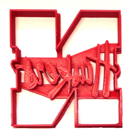 University Of Nebraska Lincoln Cornhuskers Cookie Cutter Made In USA PR2603