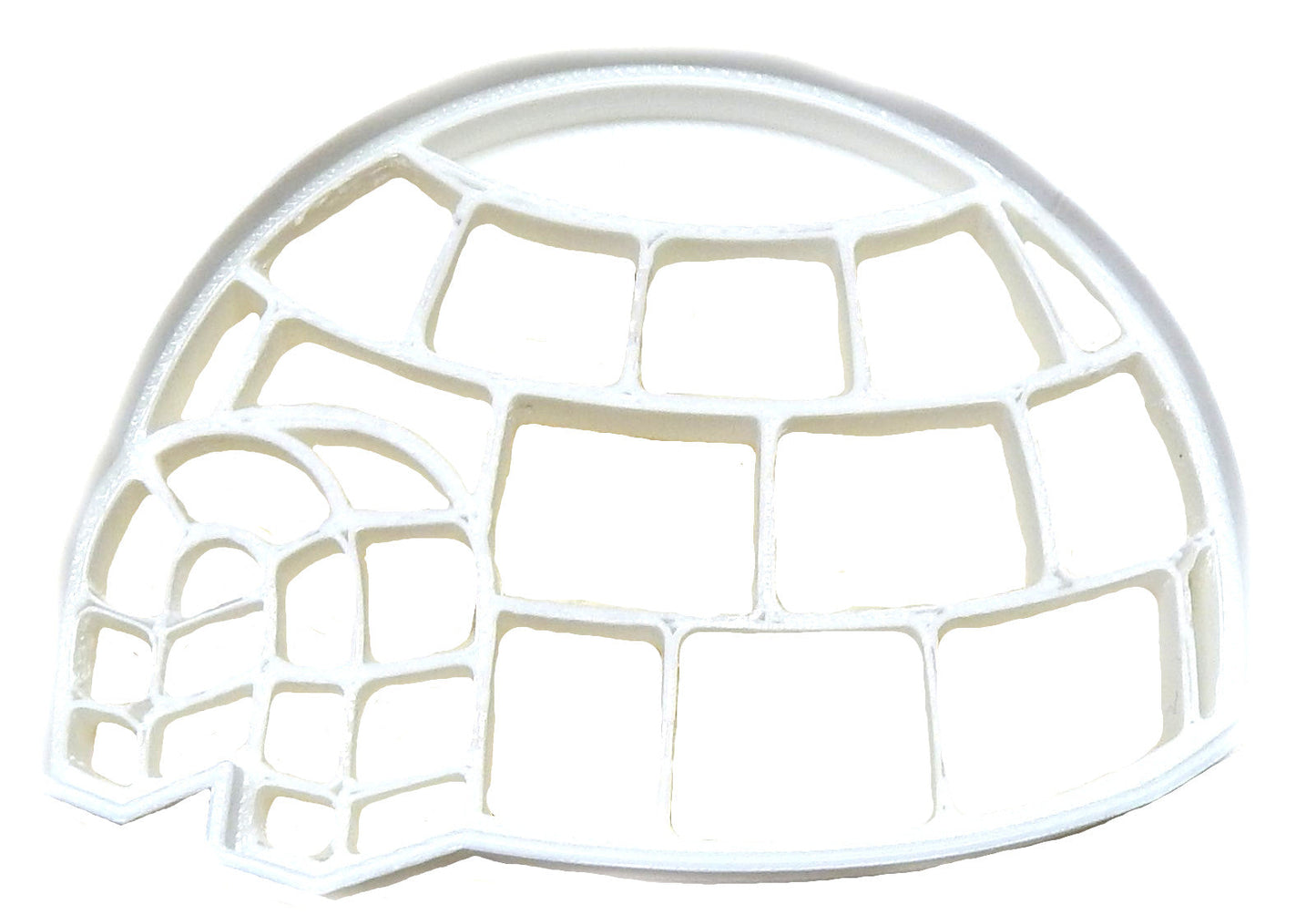 6x Igloo Detailed Fondant Cutter Cupcake Topper 1.75 IN USA FD2317