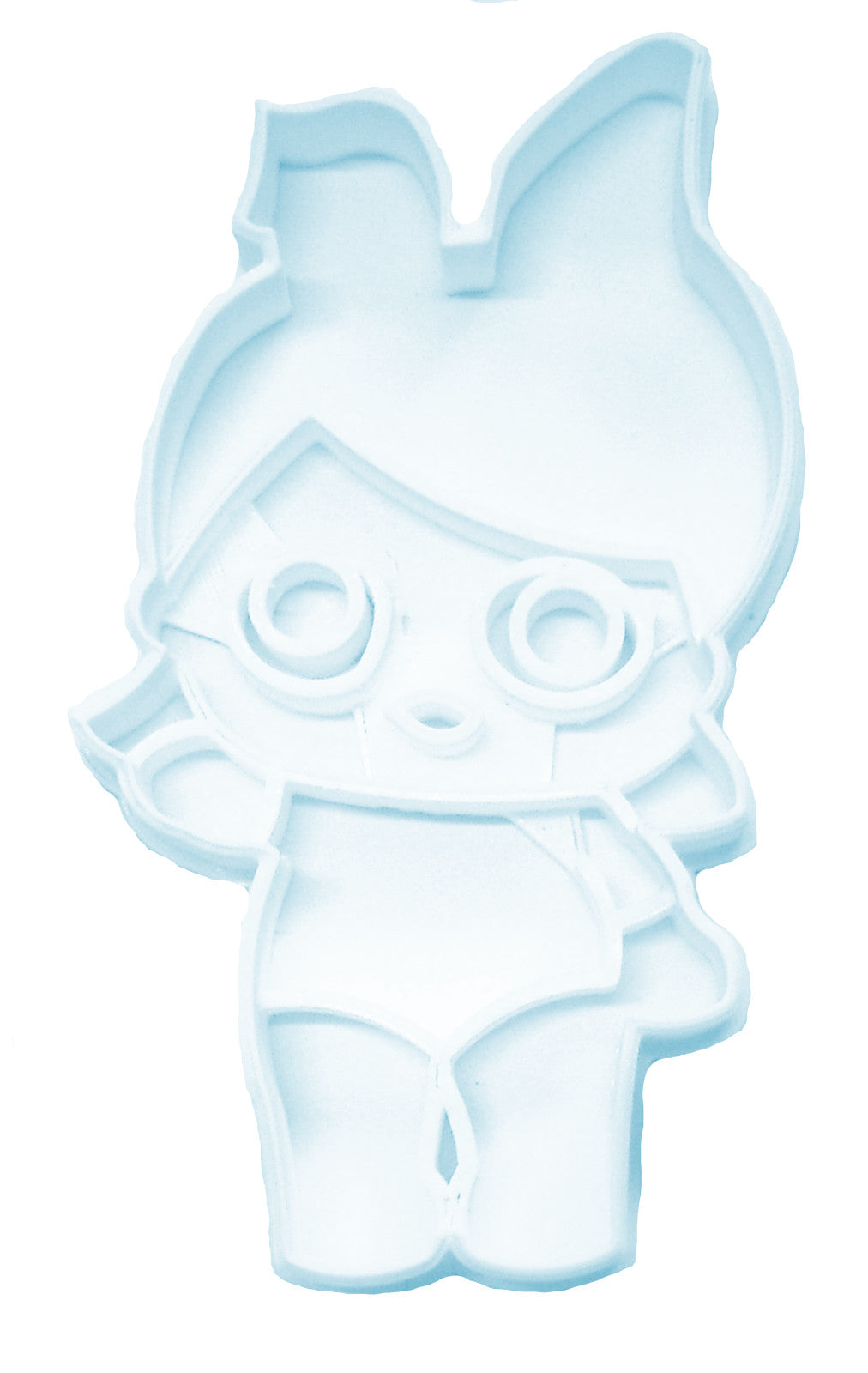 Hops White Bunny Ears Surprise Doll Cookie Cutter Made In USA PR2512