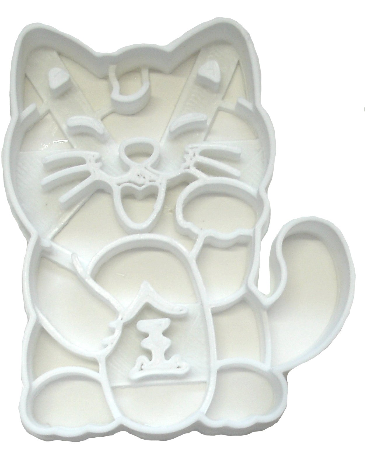 Japanese Maneki Neko Lucky Cat Paw Good Luck Cookie Cutter Made In USA PR2327