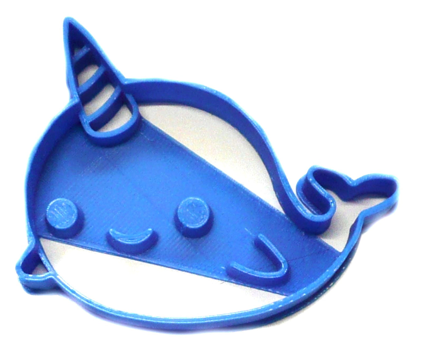 6x Narwhal Mammal Fondant Cutter Cupcake Topper 1.75 IN USA FD2425