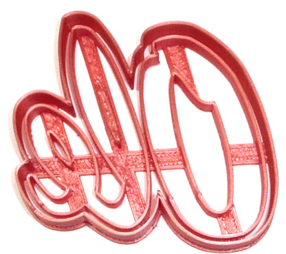 Ole Miss Word University of Mississippi Cookie Cutter Made In USA PR2678