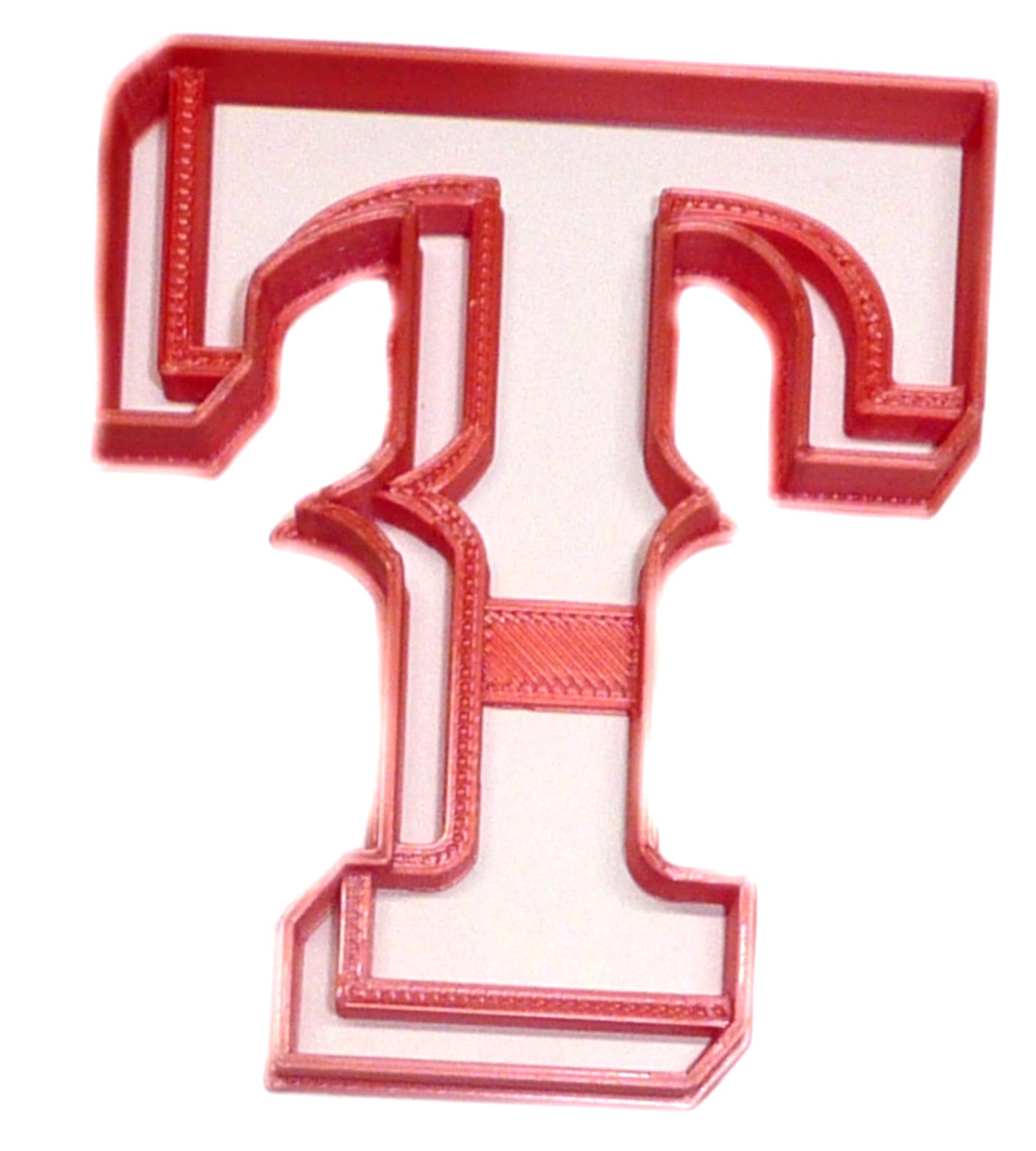 Texas Rangers T Logo MLB Baseball Team Sports Cookie Cutter Made In USA PR2575