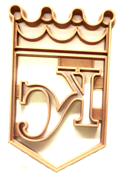 Kansas City Royals KC MLB Baseball Cookie Cutter Made In USA PR2273