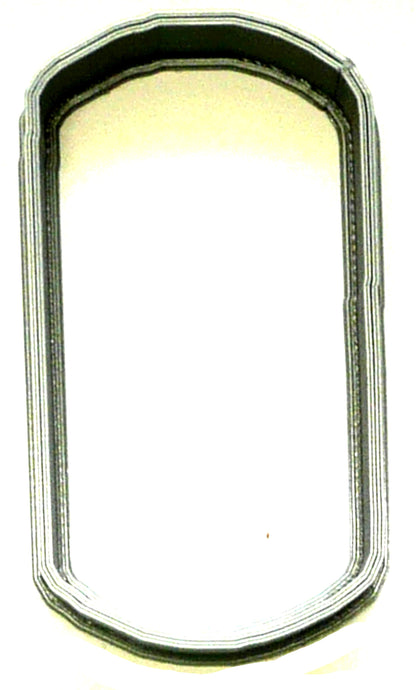 Single One Dog Tag Military Soldier Pet ID Cookie Cutter Made In USA PR2108