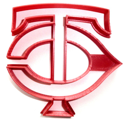 Minnesota Twins TC Letters Baseball Sports Cookie Cutter Made In USA PR2571