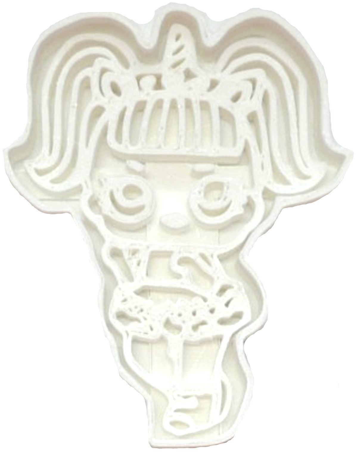 Unicorn Little Horse With Horn Surprise Doll Cookie Cutter Made In USA PR2430