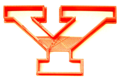 Youngstown State University Y Logo YSU Sports Cookie Cutter Made In USA PR2664