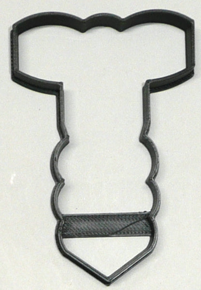 Corkscrew Cork Screw Wine Bottle Opener Winery Cookie Cutter Made In USA PR2948