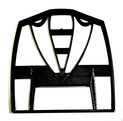 Tuxedo Tux Black Tie Formal Suit Wedding Cookie Cutter Made In USA PR2588