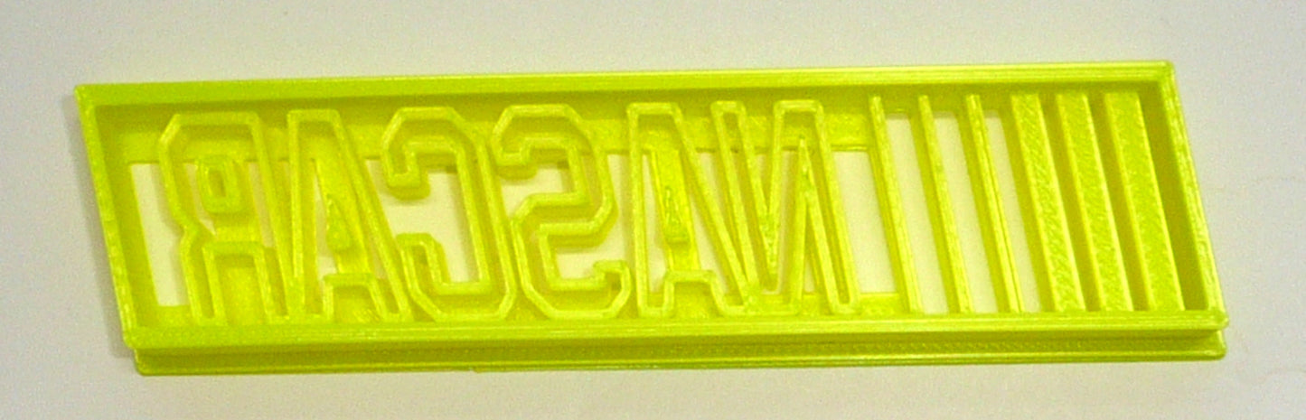 Nascar Stock Car Racing Victory Lane Cookie Cutter Made In USA PR2604