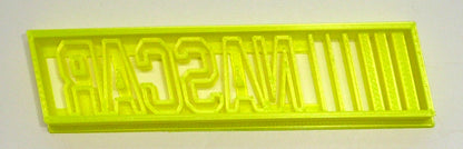 Nascar Stock Car Racing Victory Lane Cookie Cutter Made In USA PR2604