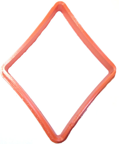 Red Diamond Playing Cards Suits Game Cookie Cutter Made In USA PR900