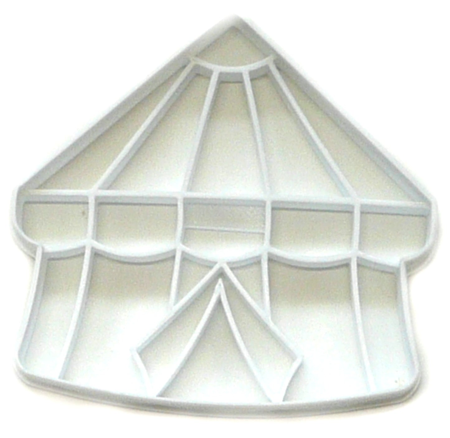 Circus Tent Carnival Stripes Big Top Striped Cookie Cutter Made In USA PR2965