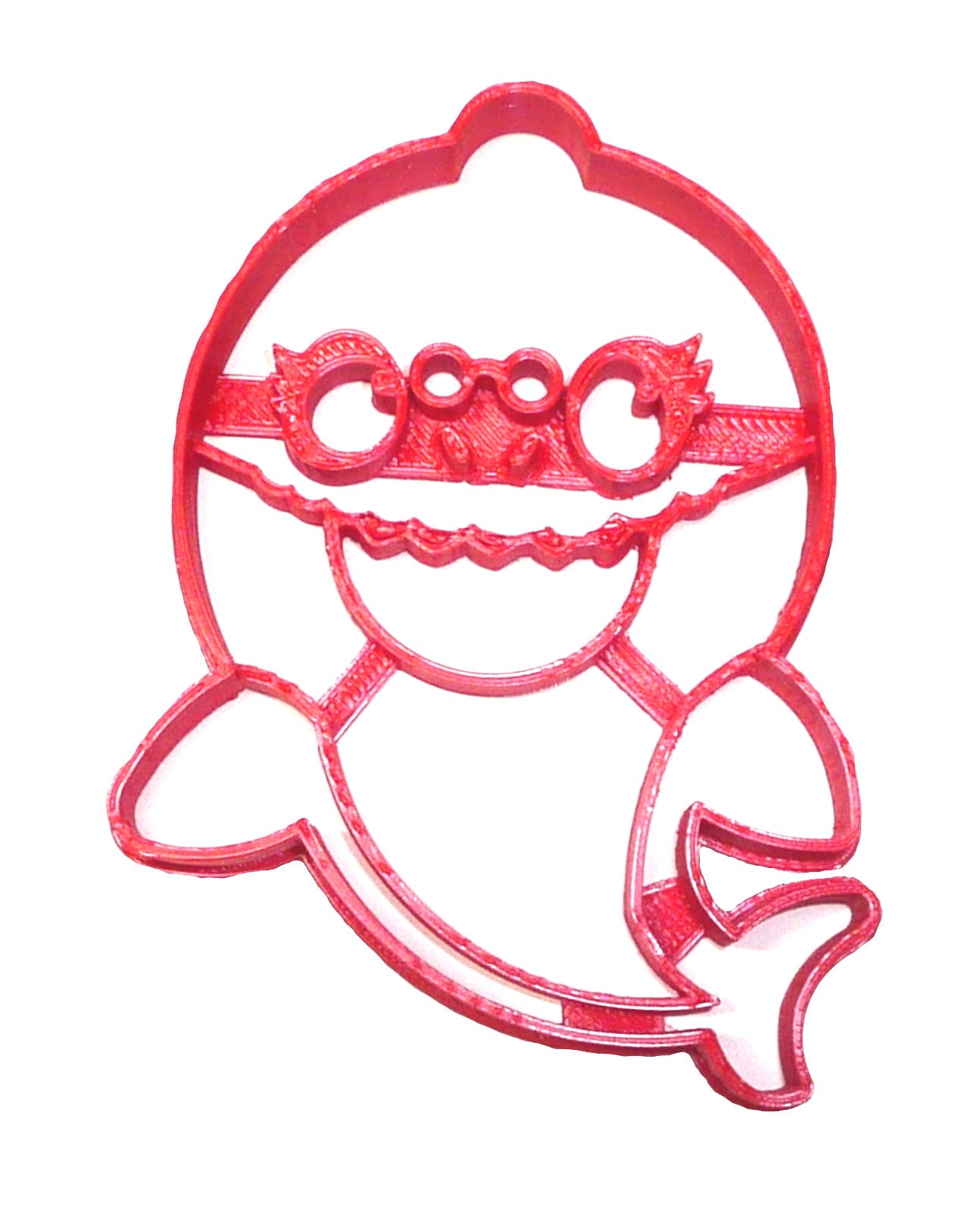 Grandma Shark Baby Cartoon Song Dance Cookie Cutter Made In USA PR2452