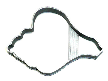 Conch Sea Shell Horn Large Snail Ocean Beach Cookie Cutter Made In USA PR2595