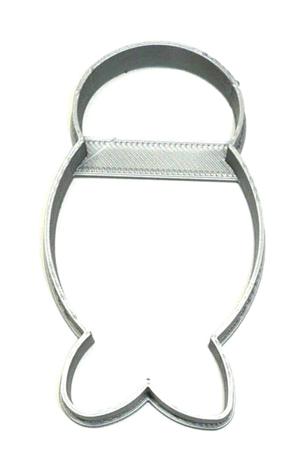 Baby Mermaid Aquatic Ocean Creature Cookie Cutter Made In USA PR2656