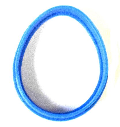 6x Egg Outline Easter Fondant Cutter Cupcake Topper 1.75 IN USA FD220