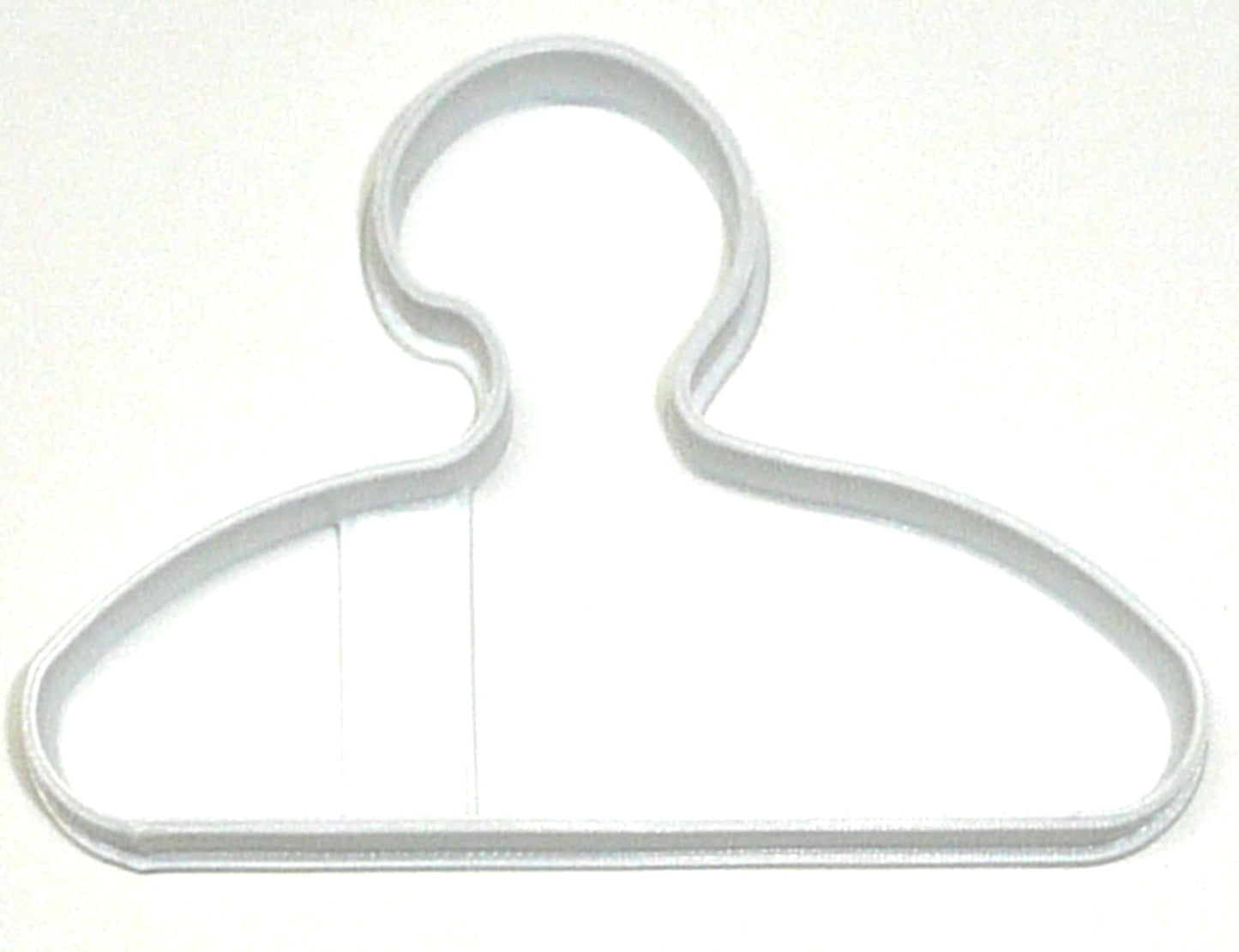 6x Clothes Hanger Fondant Cutter Cupcake Topper 1.75 IN USA FD2620