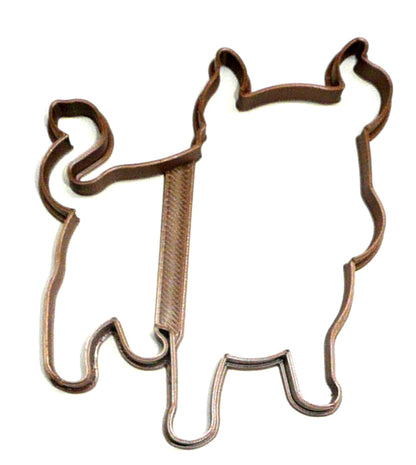 Bull Rodeo Animal Horns Cattle Farm Cookie Cutter Made In USA PR2750