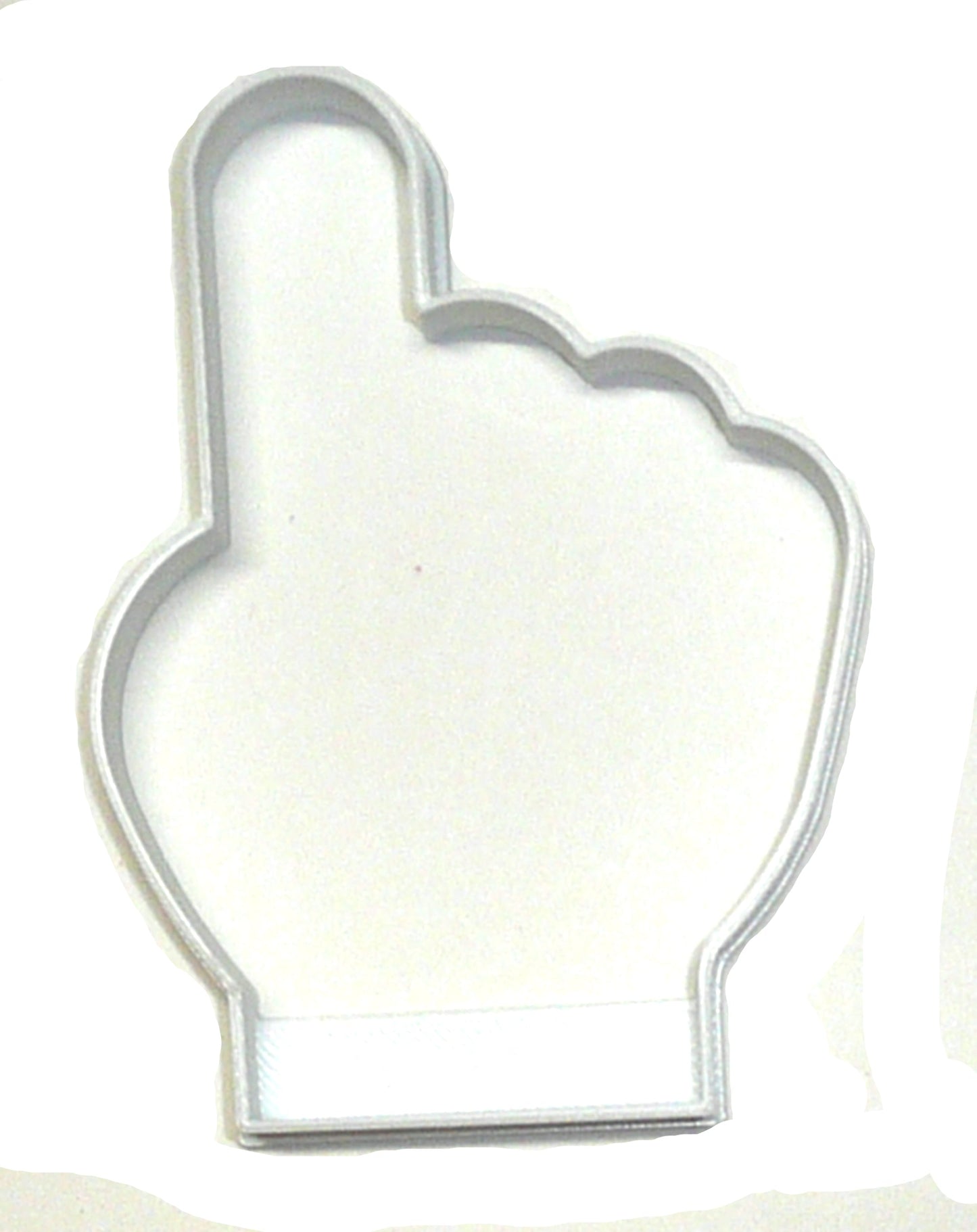 Foam Hand Finger Number 1 One Team Sports Cookie Cutter Made In USA PR2861