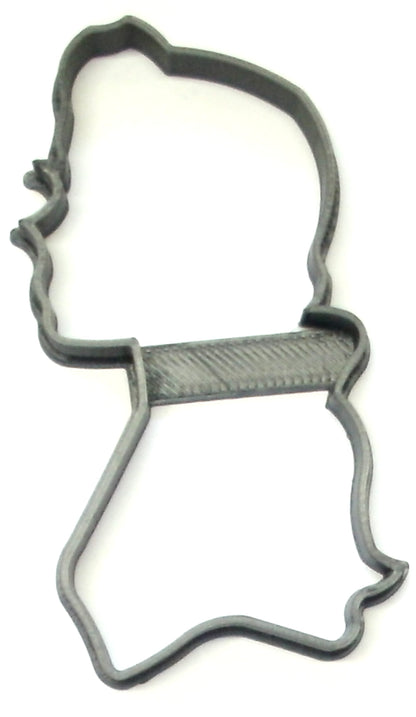 Belle Silhouette Beauty and The Beast Movie Cookie Cutter Made In USA PR2919