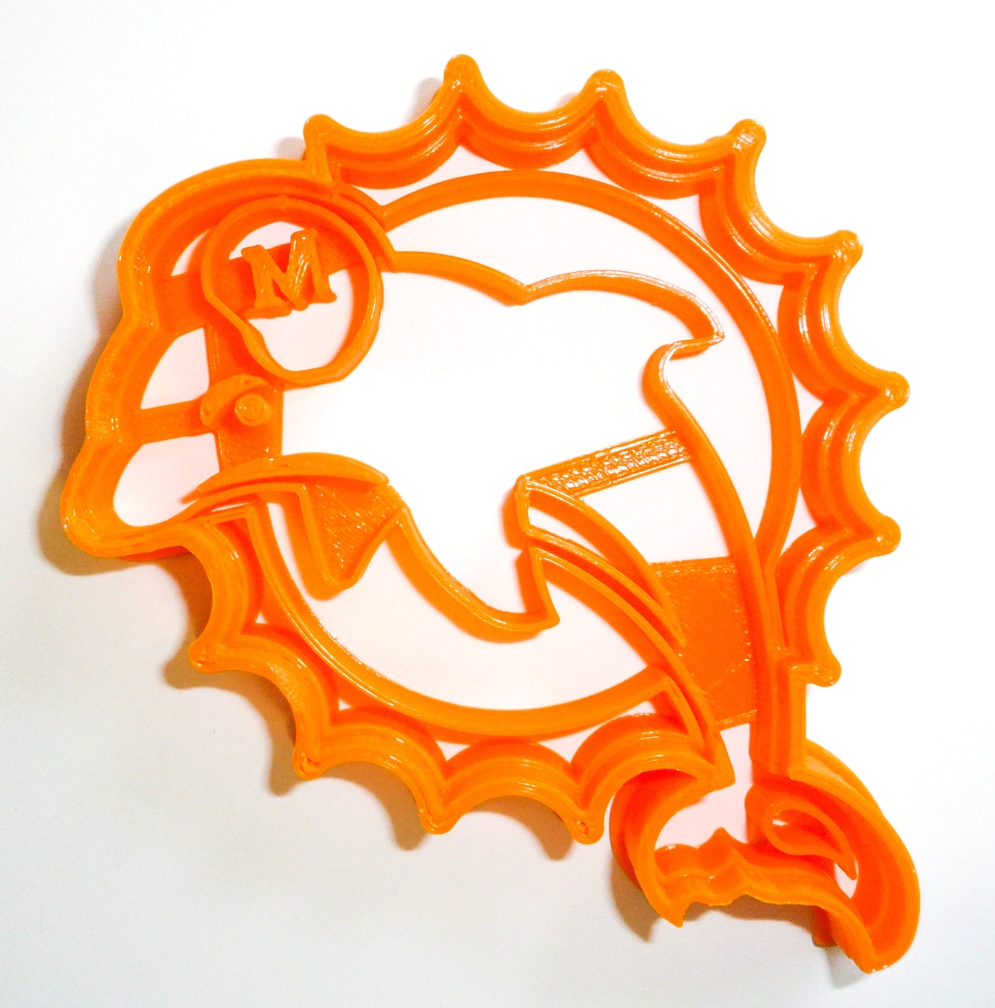Miami Dolphins NFL Football Logo Cookie Cutter Made In USA PR972