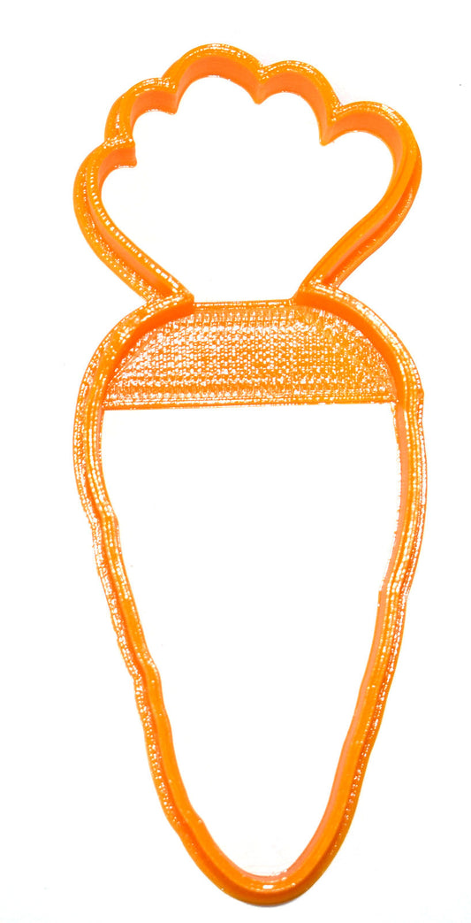 6x Carrot Root Fondant Cutter Cupcake Topper 1.75 IN USA FD823