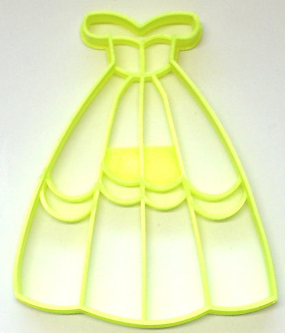 Belle Princess Dress Beauty and the Beast Cookie Cutter Made In USA PR2908