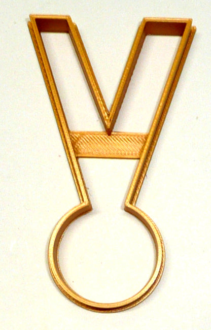 Runner Medal Run Award Marathon 5k 10k Athlete Cookie Cutter Made In USA PR2893