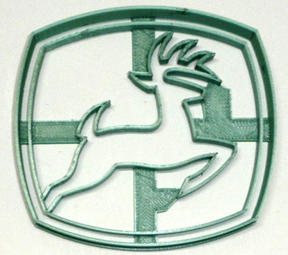 John Deere Logo Farm Tractor Heavy Equipment Cookie Cutter Made In USA PR2990