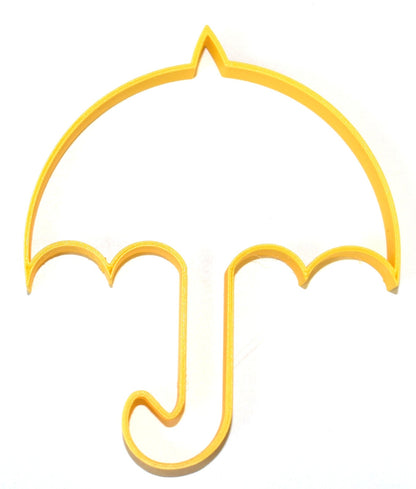 Umbrella Parasol Shaped Canopy Sunshade Cookie Cutter Made In USA PR718