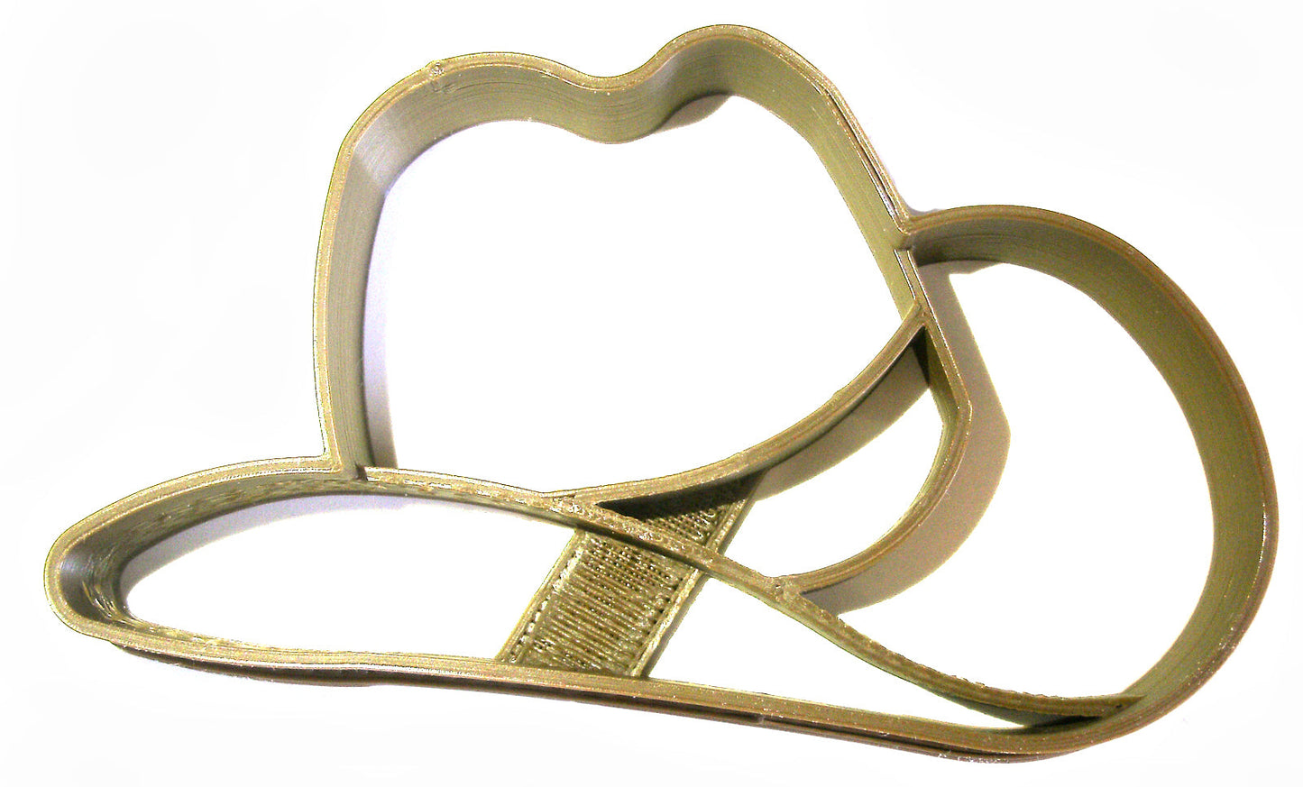 Cowboy Cowgirl Hat Cap Cover Western Cookie Cutter Made In USA PR894