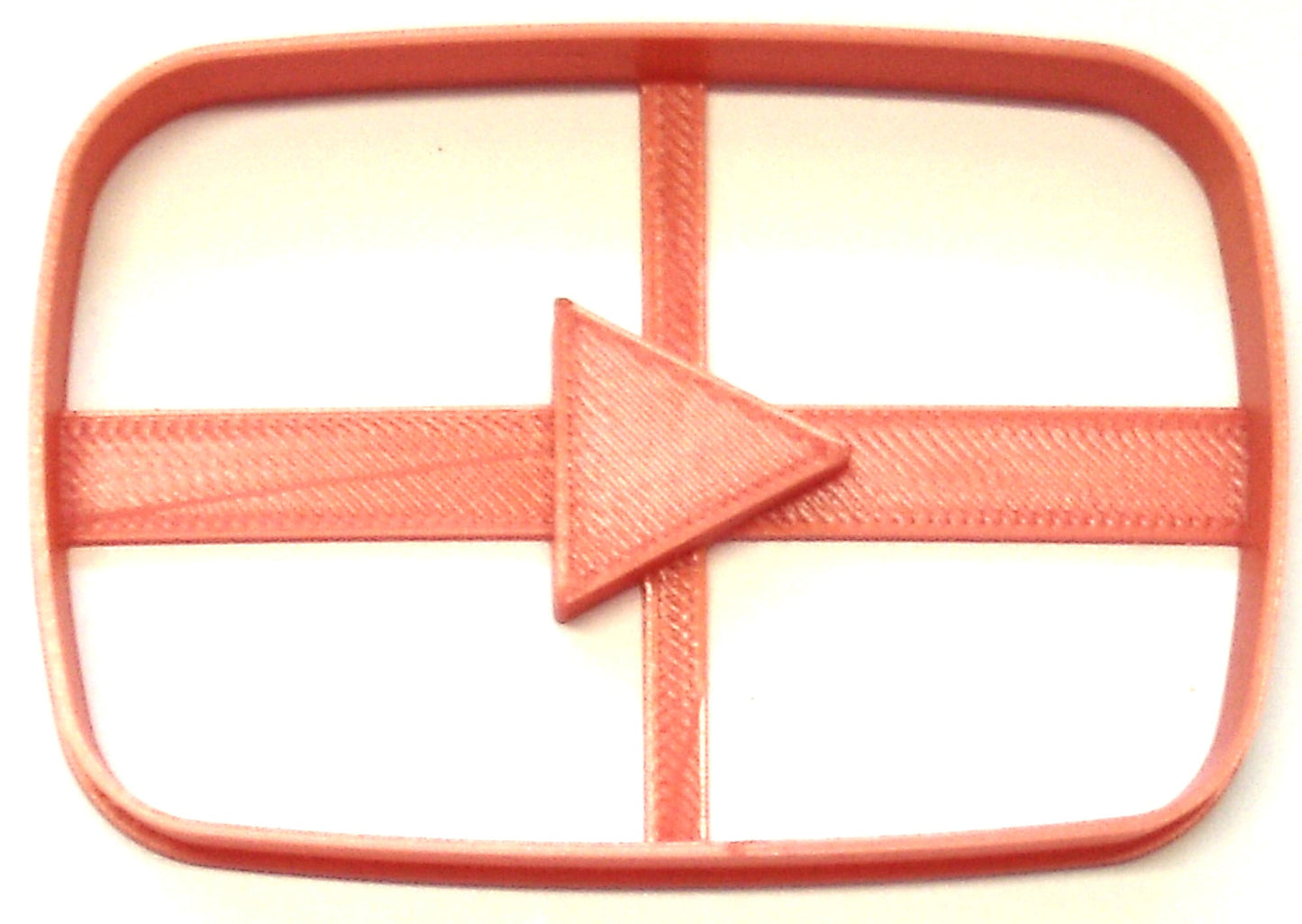 YouTube Themed Symbol Videos Music Cookie Cutter Made In USA PR2955